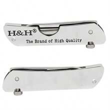 7 In 1 Portable Stainless Steel Repair Tool, Folding Lock Pick Set, Locksmith Tool, Home Practice Lock Pick Tool 1pc - Silver - View 7