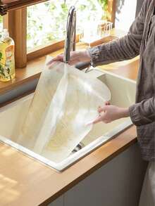 1pc Home Use Semi-Transparent Cabinet Mat, Waterproof, Moisture-Proof, Oil-Proof, Mildew-Proof Drawer Liner, Kitchen & Wardrobe Paper Placemat - Clear - View 5