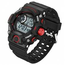 1pc Multifunctional Electronic Watch For Men And Women Students; Fashionable Full-Automatic Digital Watch With Night Light Function, Waterproof, Suitable For Sports And Leisure, Self-Worn - Army Green - View 7