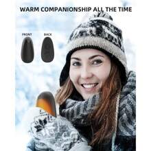 Hand Warmers Rechargeable, Portable Electric Hand Warmer, 3S Fast Heating, Reusable Handwarmers For Outdoors Hunting Golf Camping, USB Pocket Heater For Men Women Kids, Warm Gifts