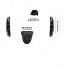 Car Interior Car Steering Wheel Logo Black PVC Sticker Protective Decoration For  Civic Dio Crv Fit CR-V Accord Odyssey - Black - View 2