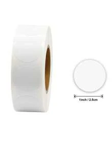 500入組五顏六色圓形自粘標籤,適用於文具、禮品包裝、索引、編碼和存儲,適合用細尖筆書寫,尺寸為1英寸 - 彩色 - 查看 5