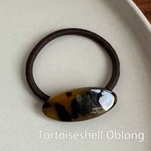 1pc Women's Colorful Elastic Hair Tie With Acetate Ball Detail, Suitable For Different Occasions - Multicolor - View 15