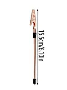 1pc Strong Elastic Metal Crocodile Memo Clip, Multi-Purpose Assistant For Wearing Bracelet & Jewelry, Tools For Men