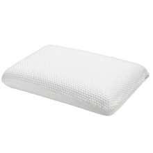 Memory Foam Bed Pillow With Zippered Washable Pillowcase - 白色 - 查看 2