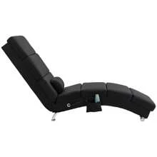 HOMCOM Massage Chair - Black - View 2