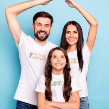 2pcs Ladies Golden Edge 4 Colors English Letters Hot Melt Glue Ironing Wool Embroidery Patches Decorate Bags And Clothes