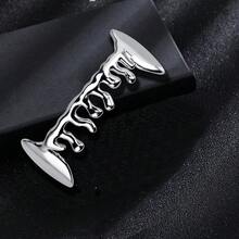 1入組火焰形狀的嘻哈牙齒牙套,適用於吸血鬼道具,男女適用 - 火焰牙飾 - 查看 8