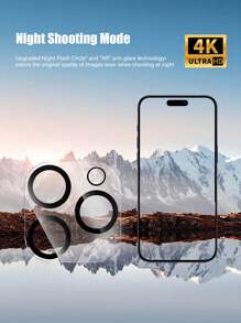 6er Set: 3 Stück Anti-Spähschutz gehärtetes Glas Displayschutz + 3 Stück 3D Kamera Linsenschutz, 1:1 Hochauflösende Klarheit, kratzfest, langanhaltend, geeignet für Apple iPhone X/XR/11/12/13/14/15/16/16Pro/16Plus/16Pro Max/16e Komplette Serie