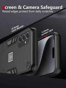 父親節男士手機殼套裝，包括防摔手機殼、吸盤車用手機殼，手工製作，適用於iPhone 11/12/13/14/15 Pro Max和三星、OPPO、Vivo、小米、紅米Note 11/12 Pro等型號 - 黑色 - 查看 6