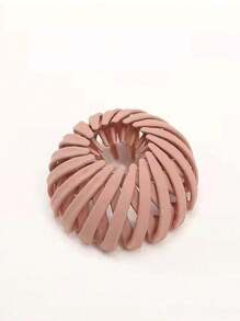 1个鸟巢发带，慵懒发夹板发带，高马尾固定夹，时尚发带，情人节情侣礼物，发饰工具，发髻发夹，发髻器，发髻发片，发型针，头部饰品 - 彩色 - 查看 17