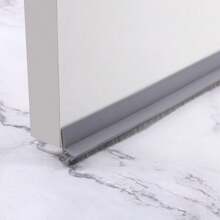 1pc Door Bottom Dustproof Seal Strip - Grey - View 1