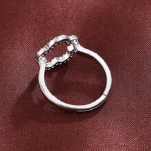 1枚女士簡約空心花戒指 - 戒指 - 查看 6