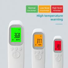 1 Pc Thermometer For Multiple Uses | For Adults And Baby, Thermometer For Fever With 1 Seconds Fast Reading | High Temperature Warning | 32 Sets Memory | Non-Contact |