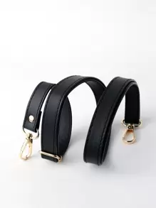 Có thể điều chỉnh Dài chất liệu da PU Túi đeo vai Dây đeo DIY Ví Xử lý Có thể điều chỉnh Túi đeo chéo Túi xách tay Thắt lưng Thay thế Với Clasp Dây đeo vai DIY Đơn giản Nhẹ Bền chặt Thời trang Ví Chuỗi Dây đeo Đối với Cặp Túi đeo vai - màu đen - Xem 1
