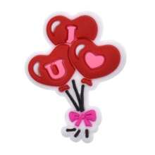 25/16/33入組情人節主題鞋飾,適用於clogs Jibtz氣泡拖鞋、凉鞋、pvc鞋配件,適合聖誕生日禮物派對禮物 - 33pcs - 查看 4