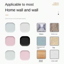 綠色門挡与抗撞门把手硅胶吸盘,适用于厕所/浴室门 - 綠色 - 查看 6