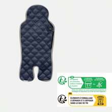 1pc Usb Intelligent Small Seat Heating Pad, 3-Level Temperature Control, Easy To Clean, Type-C Interface/Usb Power Cable Dual Power Supply, Suitable For Chair, Dining Chair, Bed Heating Pad, Multifunctional Design For Keeping Warm Anytime - Dark Grey - View 8