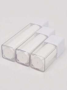 1入組霧面瓶身15ml / 30ml / 50ml多種尺寸的雙層真空乳霜罐,空氣緊密密封擠壓式化妝品收納容器盒,可攜式旅行乳霜保養容器罐,附按壓式泵頭的方形旋轉真空瓶,適用於精華,乳液,旅行收納 - 無色 - 查看 5