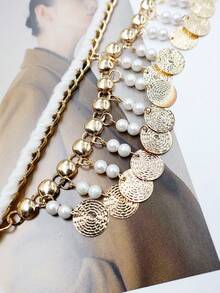 新款時尚金屬鏈接,適用於衣物、背包、鞋子、帽子、針織衫和盒子diy - 白色 - 查看 6