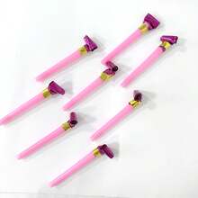 1包100入粉紅色龍形口哨玩具 - 粉色 - 查看 3