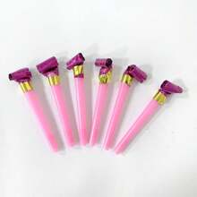 1包100入粉紅色龍形口哨玩具 - 粉色 - 查看 1