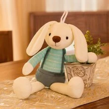 兔子填充動物兔子毛絨玩具,填充兔子,復活節兔子 - 綠色 - 查看 1