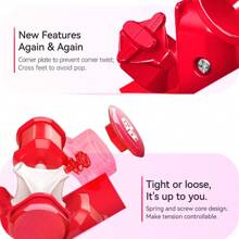 1pc Magnetic Mirror Cube With Uv Sticker(Gan Mirror M), Brain Teaser Puzzle Toy For Competitions, Intelligence Development, Mind Training, Gift For Kids, Adults, Teenagers, Festival & Birthday - Red - View 10