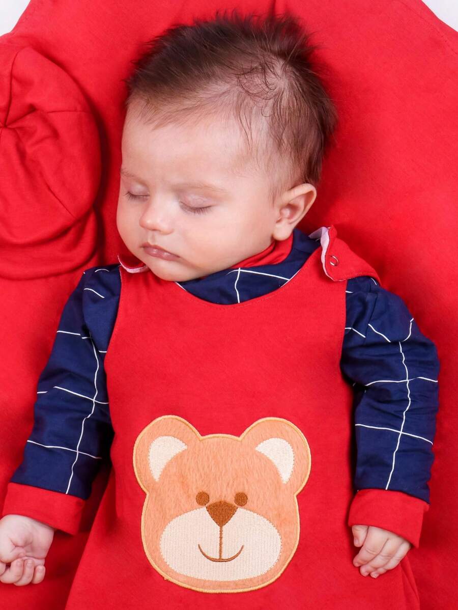 Baby Boys Sets - Red - View 1