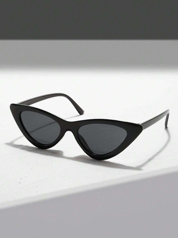 Unisex Cat Eye Shaped UV Protection Fashion Glasses, Fashion Full Frame Beach Accessory For Daily Wear - 彩色 - 查看 11