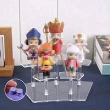 120片装双面胶贴纸盲盒底座固定胶垫防翘起无缝贴片DIY手工工具 - 透明色 - 查看 8