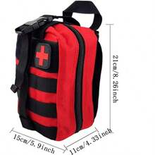 Medical Bag Accessory Waist Pack In Camouflage For Multifunctional Outdoor Climbing And Survival - Reddish Black - View 4