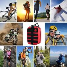 Medical Bag Accessory Waist Pack In Camouflage For Multifunctional Outdoor Climbing And Survival - Reddish Black - View 7