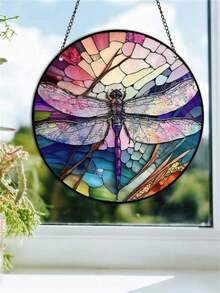 美麗的蜻蜓吊飾-為您的家居裝飾增添神奇的色彩 - 彩色 - 查看 10