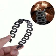 1pc Hair Braiding Tool, Effortless Hair Styling Tool, Hair Twist Styling Bun Maker, Braider Tool For Girls, Hair Styling Tools Accessories