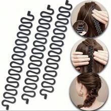 1pc Hair Braiding Tool, Effortless Hair Styling Tool, Hair Twist Styling Bun Maker, Braider Tool For Girls, Hair Styling Tools Accessories