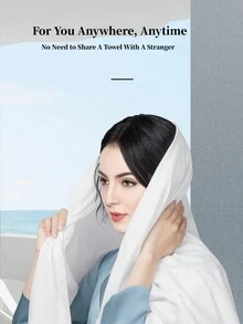 1 件一次性浴巾,加厚旅行套裝,便攜式毛巾片,飯店旅行浴巾,包裝 - 漸層色 - 查看 1