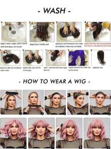 老婦人假髮cosgrandma短捲髮grandpa中年和老年人素描化裝套裝,奶奶cosplay套裝有假髮帽珍珠項鍊眼鏡鏈逼真的奶奶服裝假髮老婦人服裝套裝,適用於萬聖節化裝舞會老婦人假髮