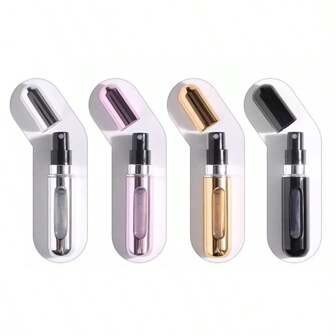 高端香水可填充瓶旅行用底部填充便攜式霧化器空瓶香水瓶