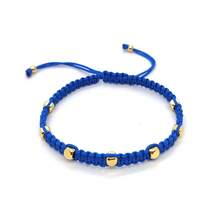 Ins風自然珍珠手鐲,黛西和鑽石裝飾,多層設計,適用於女性 - 杏色 - 查看 18