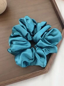 Số lớn Mái tóc mềm Dây buộc tóc ruột già , Không hư hại , Cổ điển Màu thuần Dây buộc tóc , Thích hợp Cho Tóc Dày , Nhiều màu - Nhiều màu - Xem 9