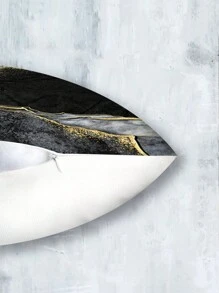 4入組黑金大理石靠墊套，抽象裝飾靠墊套，適用於沙發、汽車、臥室、客廳家居裝飾，4件套，不含靠墊芯 - 彩色 - 查看 10