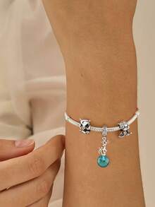 1Pc Fashionable 925 Sterling Silver Little Fox  Charm Bead  Fit  For Women Bracelets Bangles DIY Jewelry Making Fine Jewellery - Silver - View 10