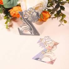 1片26個字母z波浪條紋金屬切割模具,適用於製作賀卡裝飾、diy剪貼簿相冊卡片