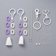 Juego De Fabricación De Llaveros De 31 Piezas Para Proyectos De Bricolaje, Fácil Para Principiantes De Hacer Llaveros - llavero - Ver 10