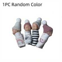 1pc Mini Lifelike Baby Doll, Newborn Finger-Size Toy Silicone Doll, PVC Ornaments, Finger Doll With Real Clothes Real Hat (Random Color) - Multicolor - View 3