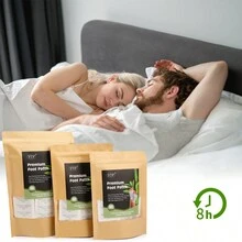 深層潔淨薑足貼,竹醋薑粉按摩油日式足貼,可護理足部,薑竹足貼（10片裝） - 黑色 - 查看 6