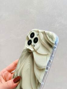 磨砂波紋紋理邊震撼防摔手機殼相容於iPhone 15 - 彩色 - 查看 3