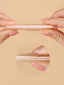 1對鞋跟墊防滑鞋跟握,防止起泡和鬆垮鞋,男女適用 - 杏色 - 查看 3