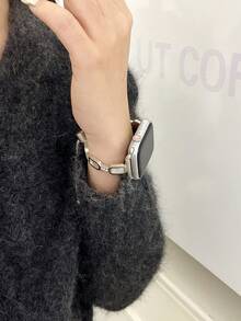 1 件 O 型大理石錶帶相容於 38/40/41/42/44/45/49 Mm Apple Watch Ultra/se/8/7/6/5/4/3/2/1 - 香檳色 - 查看 5